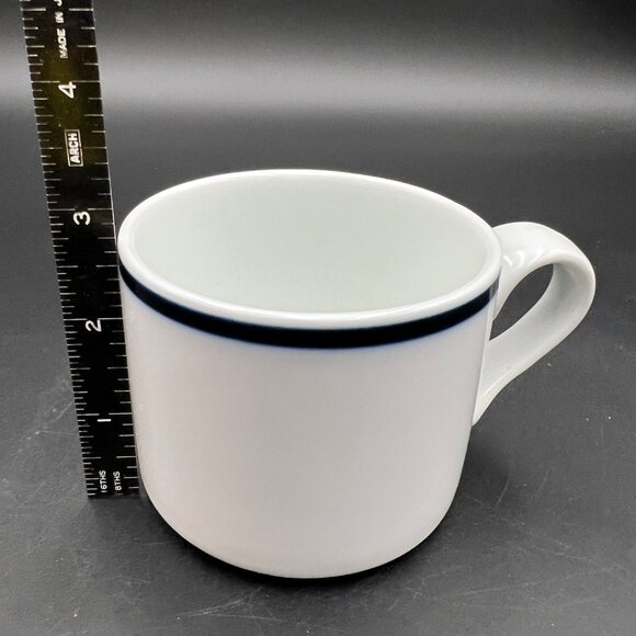 Dansk Bistro Maribo Pattern Flat Coffee Cup & Saucer Set (s) - Picture 11 of 12